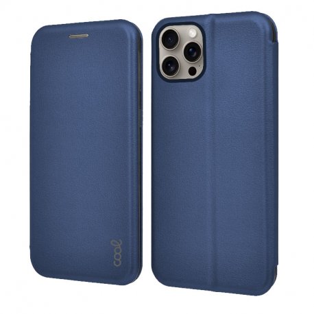 COOL Flip Cover for iPhone 15 Pro Max Navy Elegance