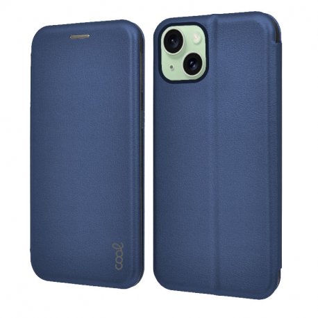 COOL Flip Cover for iPhone 15 Plus Navy Elegance