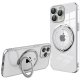 COOL Cover for iPhone 15 Pro Magnetic Ring Grey