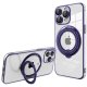 Capa COOL para iPhone 15 Pro Max Magnético Ring Rouxo