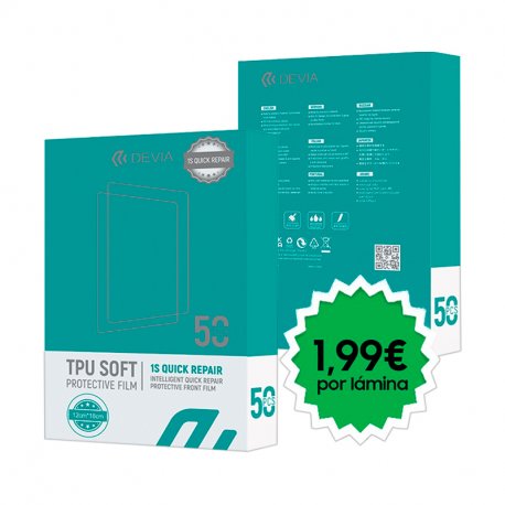 Protezione idrogel Quick Repair Devia (confezione da 50 unità)