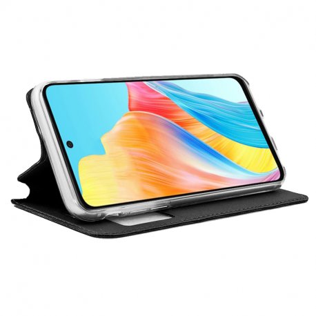 Capa COOL Flip Cover para Oppo A58 4G Liso Preto