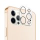 Protetor de vidro temperado COOL para câmera iPhone 15 Pro / 15 Pro Max