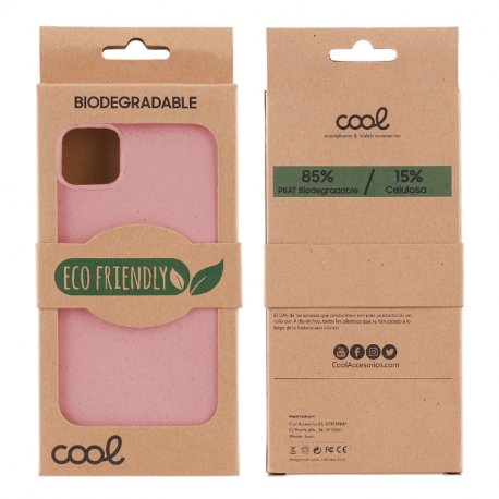 Capa COOL para Samsung A546 Galaxy A54 5G Eco Biodegradável Rosa