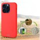 Capa COOL para iPhone 15 Pro Eco Biodegradável Vermelho