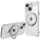 Custodia COOL per iPhone 14 Magnetica Ring Grigio