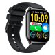 Smartwatch COOL Nova Silicone Black (Calls, Health, Sport)