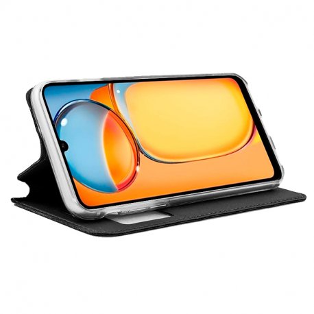 Capa Flip Cover COOL para Xiaomi Redmi 13C / Poco C65 Preto