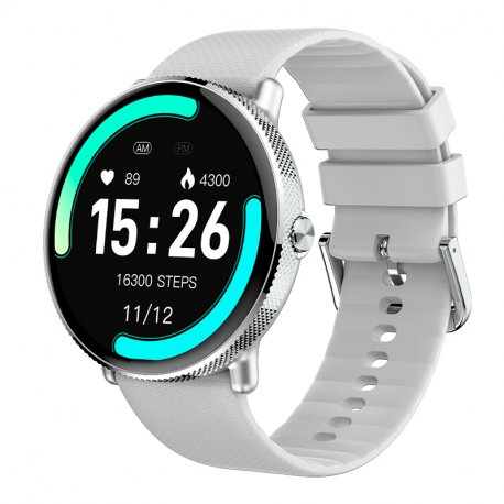 Smartwatch COOL Forever Silicone Grigio (AMOLED, Chiamate, Sport, Salute)