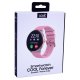 Smartwatch COOL Forever Silicone Rosa (AMOLED, Chamadas, Esporte, Saúde)