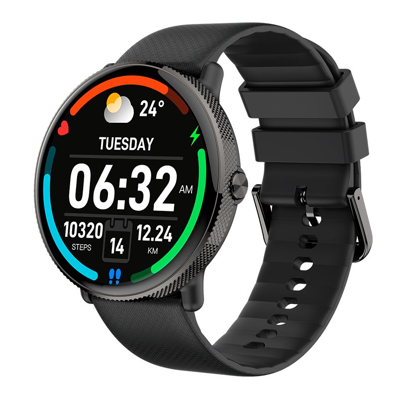 Smartwatch COOL Forever Silicone Black AMOLED Calls Health Sport Cool Accesorios