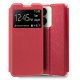 COOL Flip Cover for Xiaomi Redmi 13C / Poco C65 Smooth Red