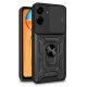 COOL Case for Xiaomi Redmi 13C / Poco C65 Hard Ring Black