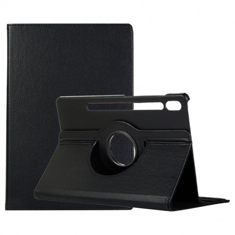 Capa COOL para Samsung Galaxy Tab S9 / S9 FE / S10 FE Couro Sintético Preto