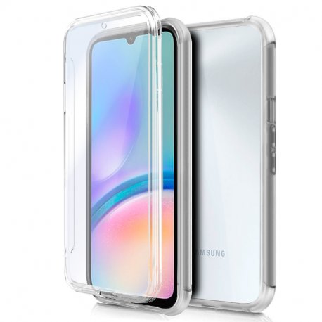 COOL Custodia in silicone 3D per Samsung A057 Galaxy A05s (anteriore + posteriore trasparente)