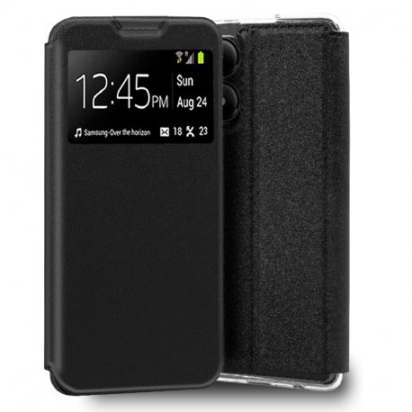 Custodia COOL Flip Cover per ZTE Blade A33s Smooth Nero