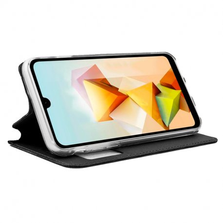 COOL Flip Cover for ZTE Blade A33s Smooth Black