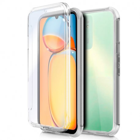 COOL 3D Silicone Case for Xiaomi Redmi 13C / 13C 5G / Poco C65 (Transparent Front + Back)