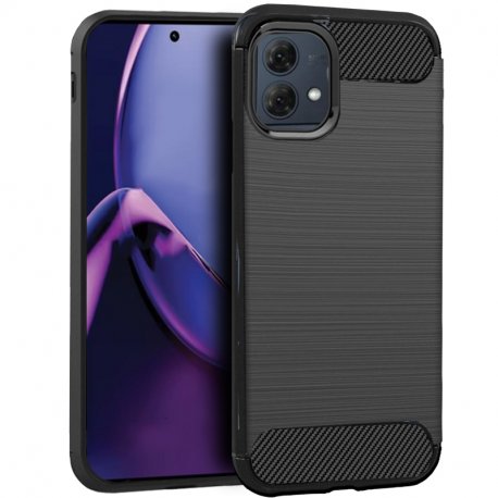 Custodia COOL per Motorola Moto G84 5G Carbon Black