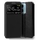 COOL Flip Cover for Motorola Moto G53 5G Smooth Black