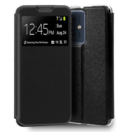Custodia COOL Flip Cover per Motorola Moto G54 5G Smooth Nero