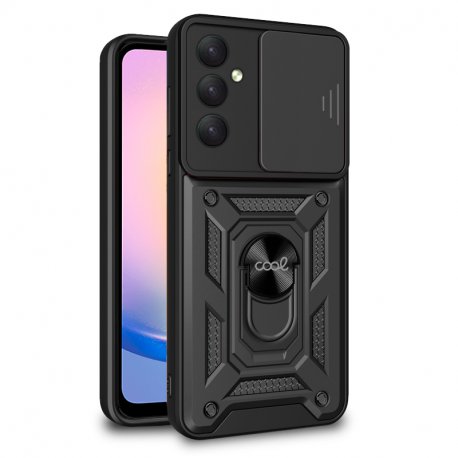 COOL Case for Samsung A256 Galaxy A25 5G Hard Ring Black