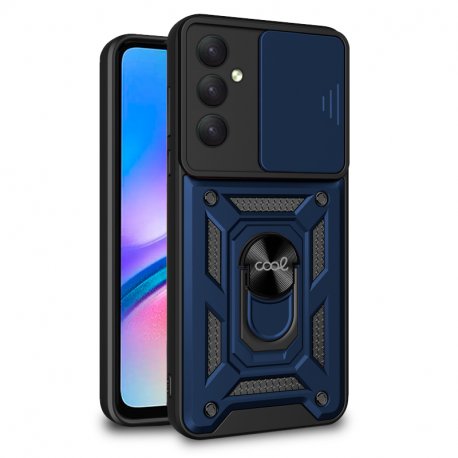 Custodia COOL per Samsung A057 Galaxy A05s Hard Ring Marino