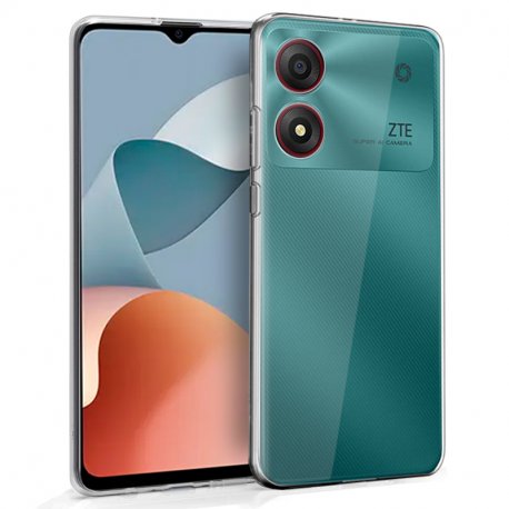 COOL Silicone Case for ZTE Blade A34 (Transparent)