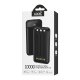 Batteria Power Bank Esterna Universale 10.000 mAh + Ricarica Rapida 22,5W - 3A (3 connessioni) Nero