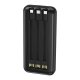 Batteria Power Bank Esterna Universale 10.000 mAh + Ricarica Rapida 22,5W - 3A (3 connessioni) Nero