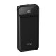 Universal External Battery Power Bank 10,000 mAh + Fast Charging 22.5W - 3A (3 connections) Black