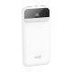 Batteria Power Bank Esterna Universale 10.000 mAh + Ricarica Rapida 22,5W - 3A (3 connessioni) Bianco