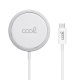 Qi Wireless Smartphone MAGNETIC Charger Base Dock COOL White