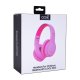 Stereo Bluetooth Headphones COOL Kids Pink Children's (Limited Volume)