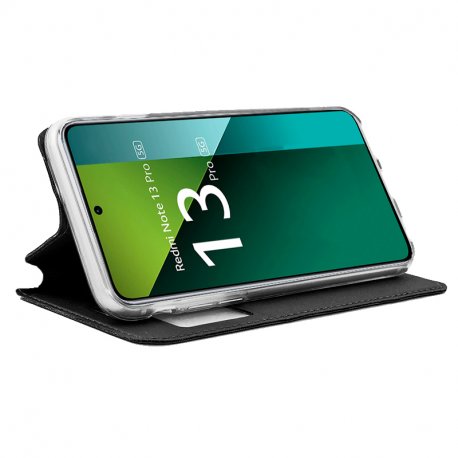 Custodia COOL Flip Cover per Xiaomi Redmi Note 13 Pro 5G Smooth Nero