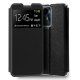 COOL Flip Cover for ZTE Blade A72s Smooth Black