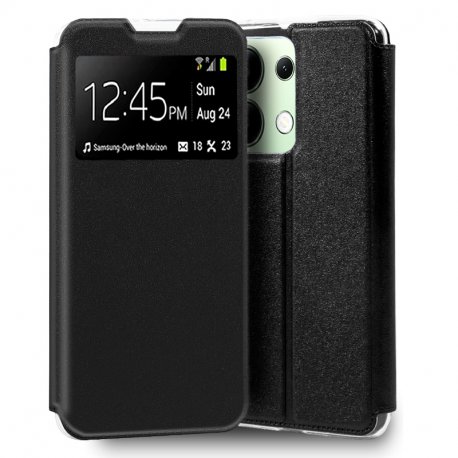 COOL Flip Cover for Xiaomi Redmi Note 13 Smooth Black