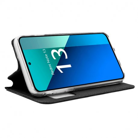 Custodia COOL Flip Cover per Xiaomi Redmi Note 13 Nero