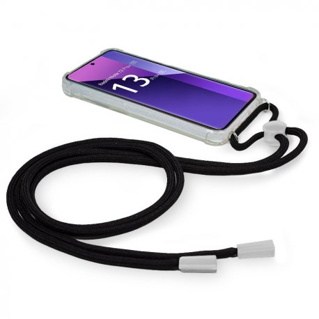 Capa COOL para Xiaomi Redmi Note 13 Pro Plus 5G Cordão Preto