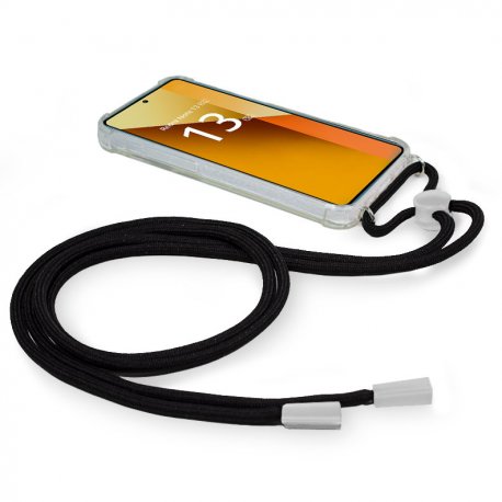 Capa COOL para Xiaomi Redmi Note 13 5G Cordão Preto