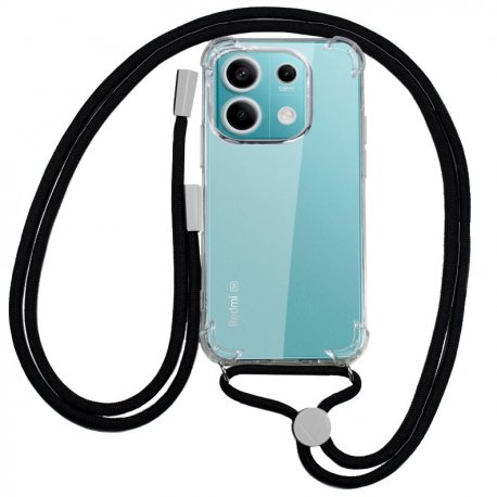 Capa COOL para Xiaomi Redmi Note 13 5G Cordão Preto