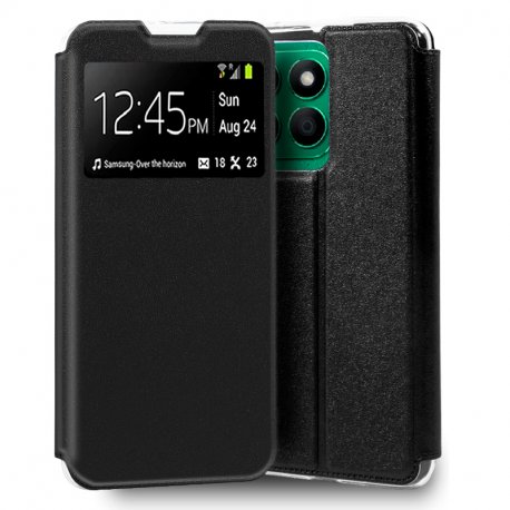 Custodia COOL Flip Cover per Honor X8B Smooth Nero