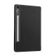 COOL Cover for Lenovo Tab P12 12.7 Inch Rotating Leatherette Black