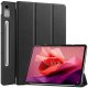COOL Cover for Lenovo Tab P12 12.7 Inch Rotating Leatherette Black