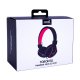 3.5 mm Jack Headphones COOL Toronto With Micro Black-Red