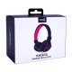 Auricolari Jack da 3,5 mm COOL Toronto Cuffie con Micro Nero-Rosso