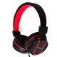 3.5 mm Jack Headphones COOL Toronto With Micro Black-Red