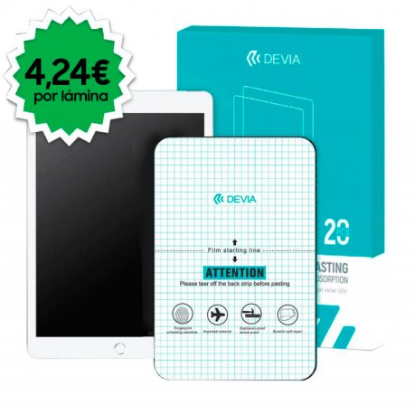Devia Universal Tablet Hydrogel Protector (Pack 20 unidades)
