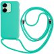 Capa COOL para Xiaomi Redmi 13C / Poco C65 Lanyard Liso Mint