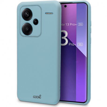 Custodia COOL per Xiaomi Redmi Note 13 Pro Plus 5G Cover Cielo Blu
